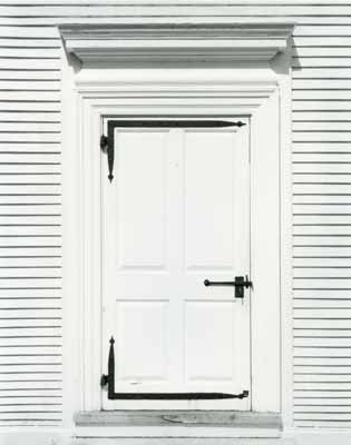 102H: Door, West Parish Meetinghouse