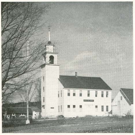 Lempster Meetinghouse in the 1930s